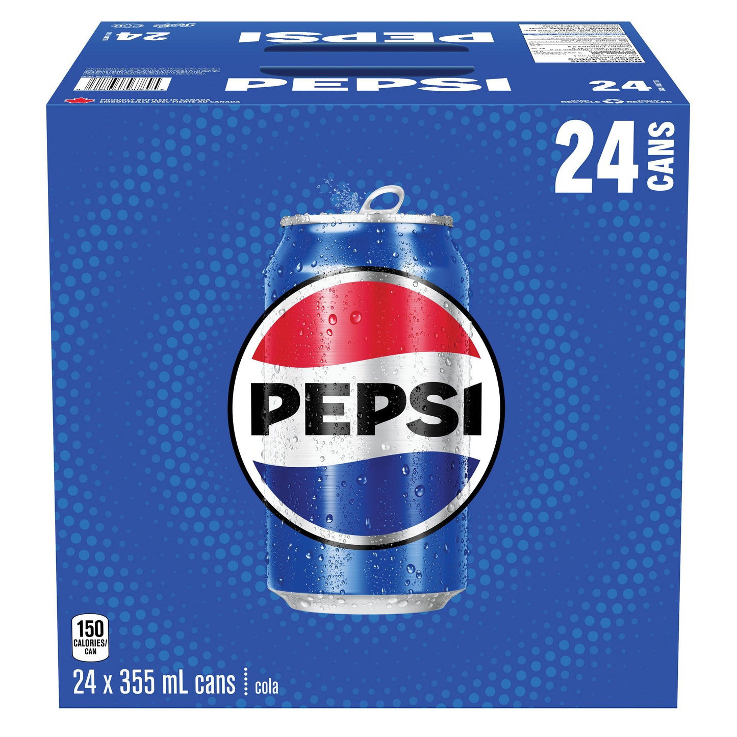 Pepsi Cola 24 x 355 mL Cube, Cans, 24x355mL