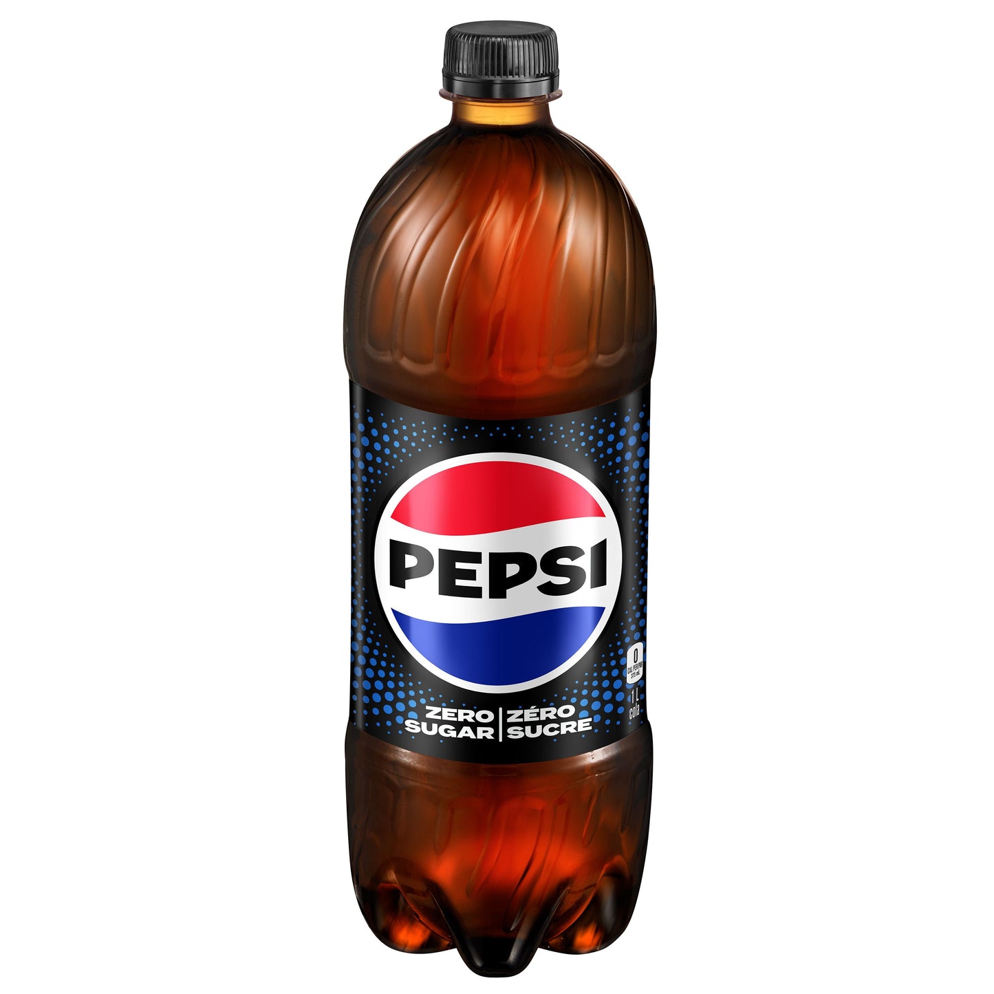 Pepsi Zero Sugar Cola 1 L, Bottle, Pepsi Zero Sugar 1L