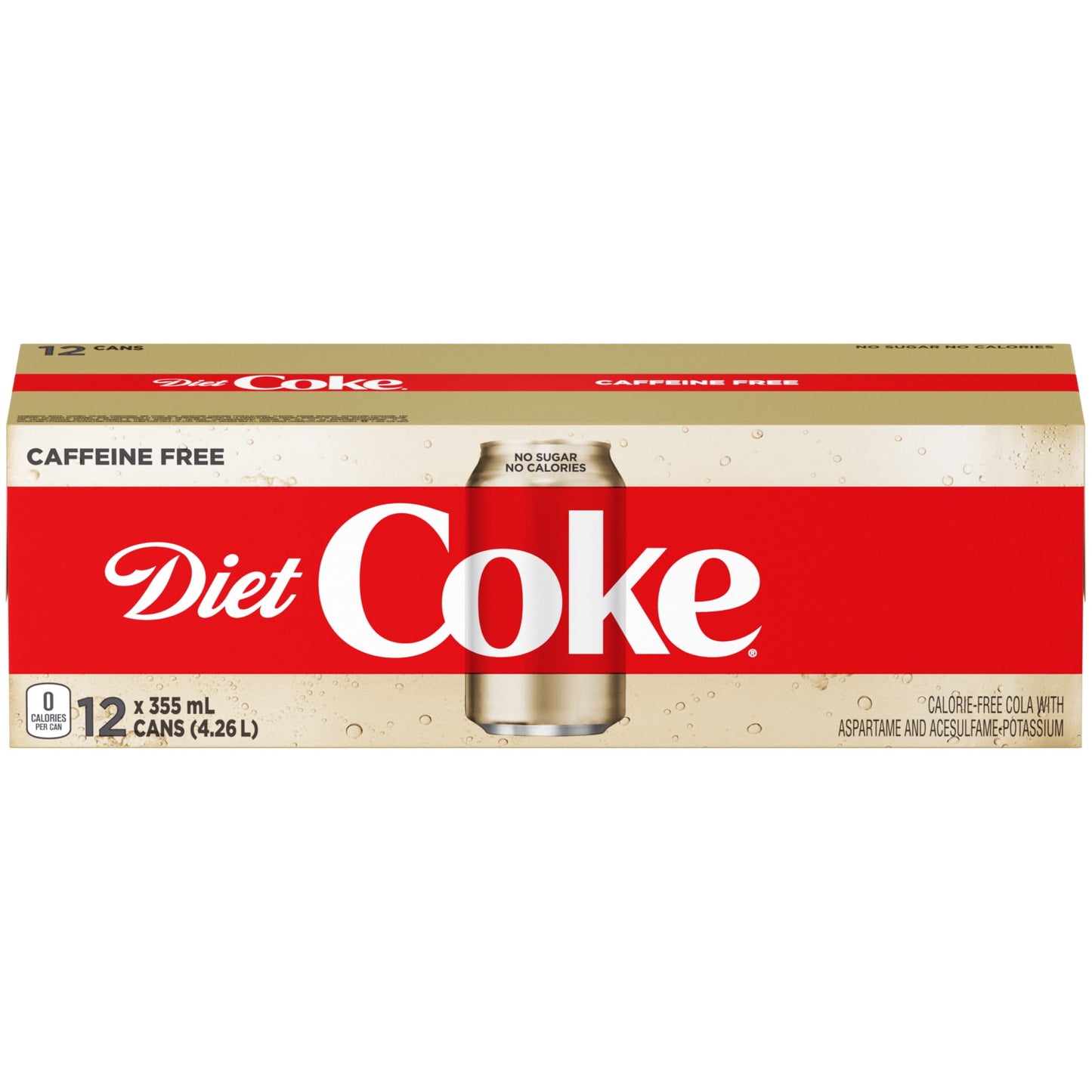 Diet Coke Caffeine Free Fridge Pack Cans, 355 mL, 12 Pack, 12 x 355 mL