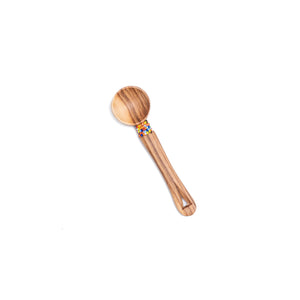 Justea Hand-carved Beaded Tea Spoon