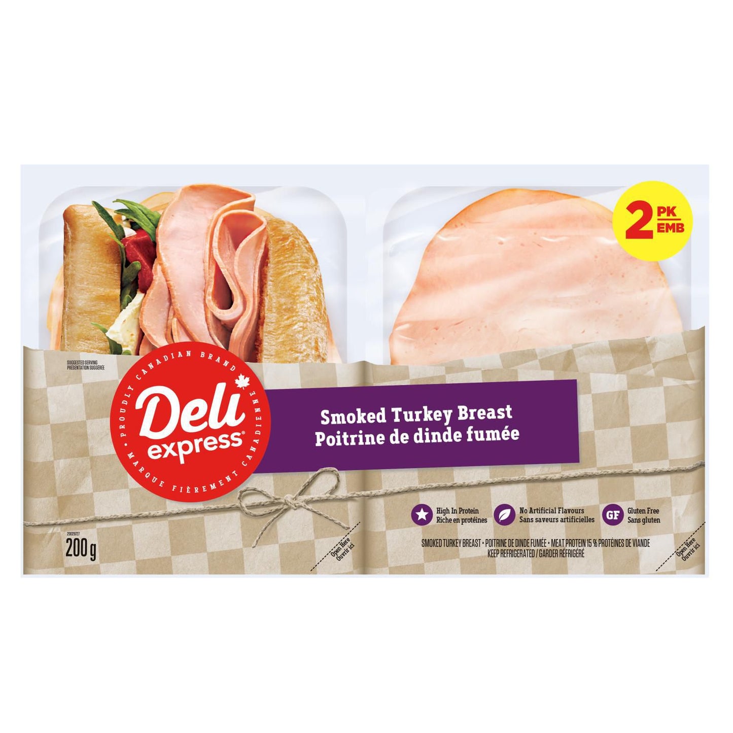 Deli Express Smoked Turkey Breast, 200 g