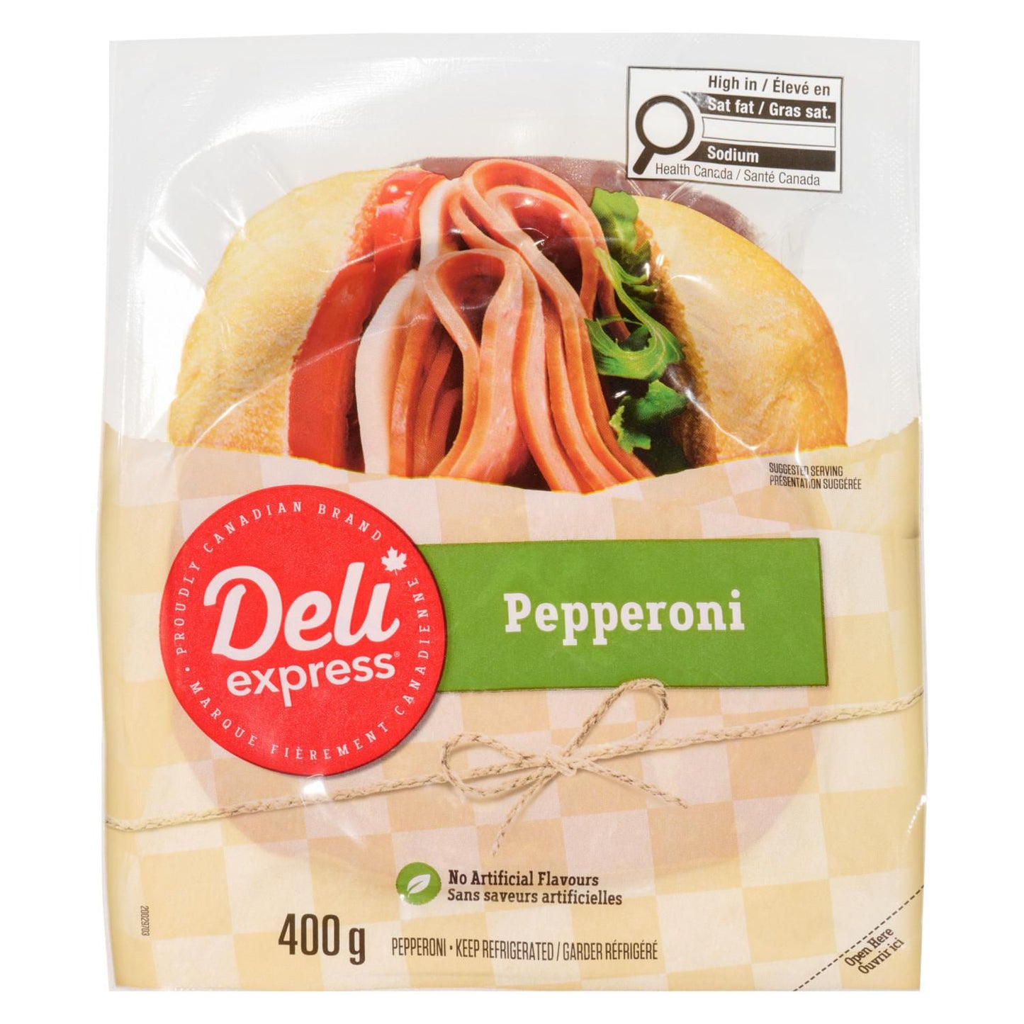 Deli Express Sliced Pepperoni, 400 g
