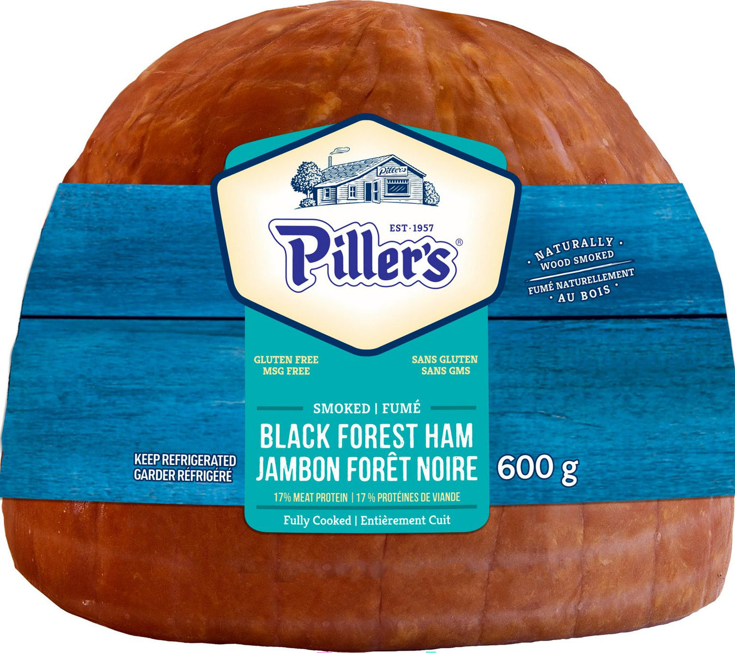 Piller's Smoked Black Forest Ham, 600 g