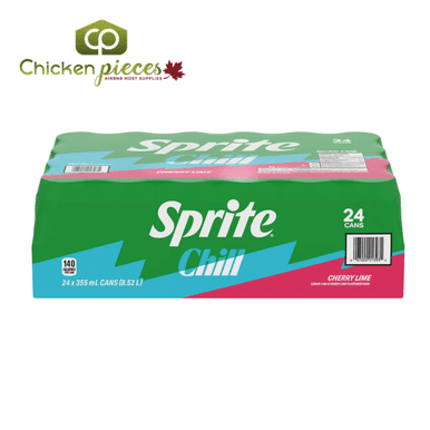 Sprite Sprite Chill Soda Cans | 355ML/Unit, 24 Units/Case