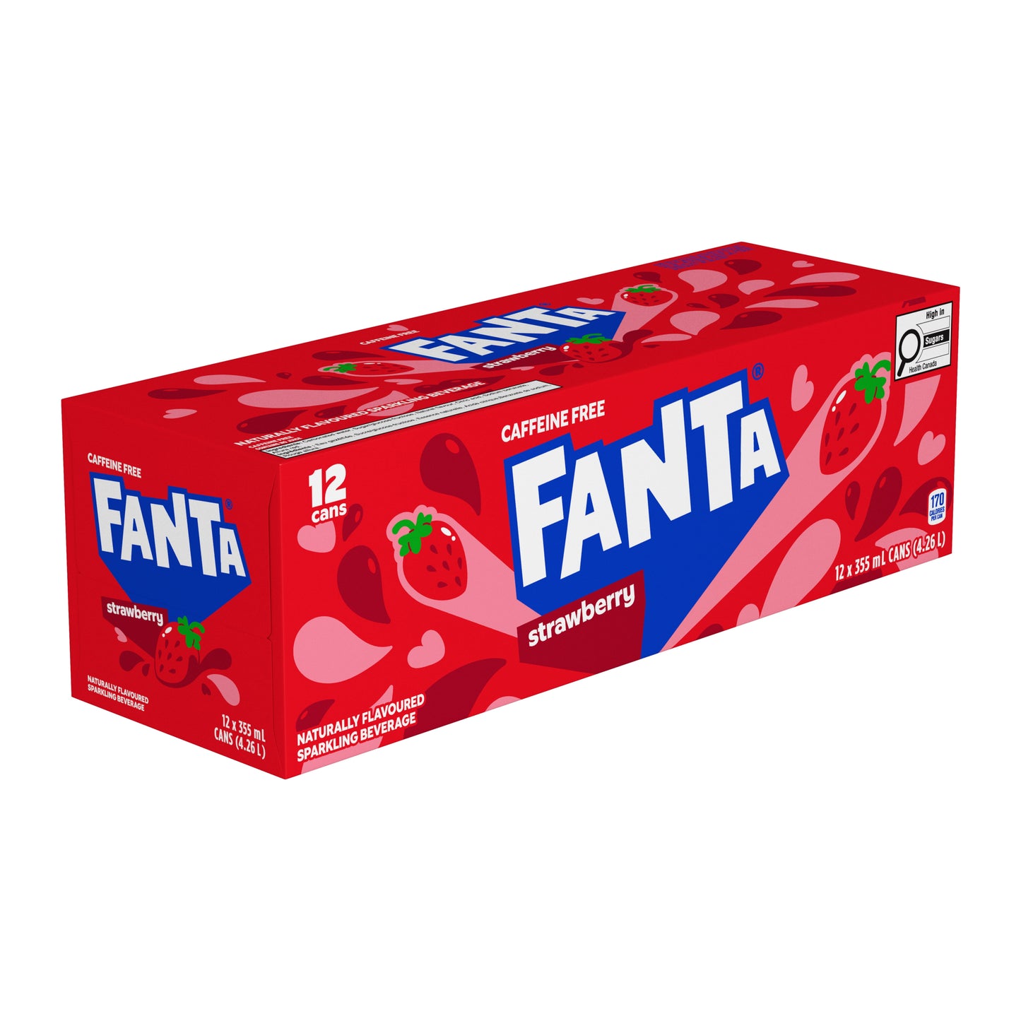 Fanta Strawberry, Fanta Strawberry 12x355ml cans