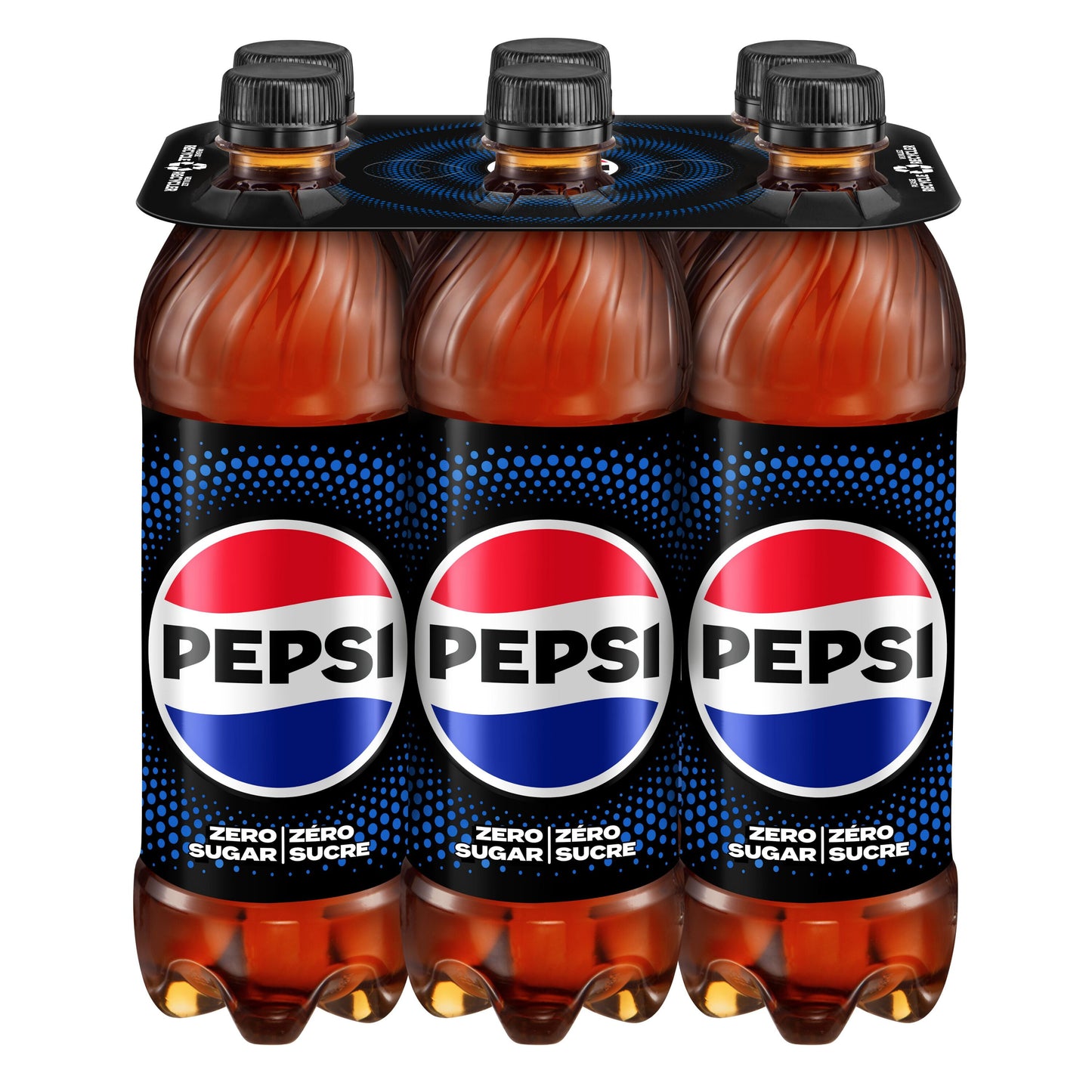 Pepsi Zero Sugar Cola 6 x 710 ml, Bottles, 6x710mL