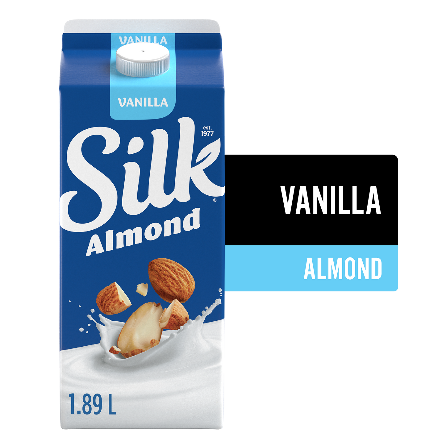 Silk Almond Milk Alternative, Vanilla, 1.89 L