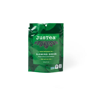 Justea Glowing Green refill pouch 60g