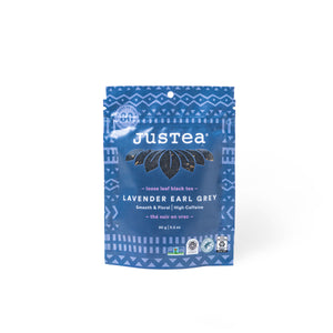 Justea Lavender Earl Grey refill pouch 90g