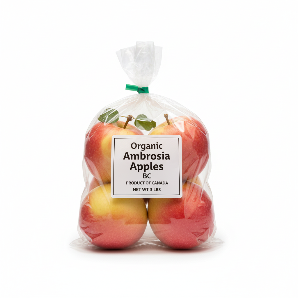 Organic Apples Ambrosa Bc