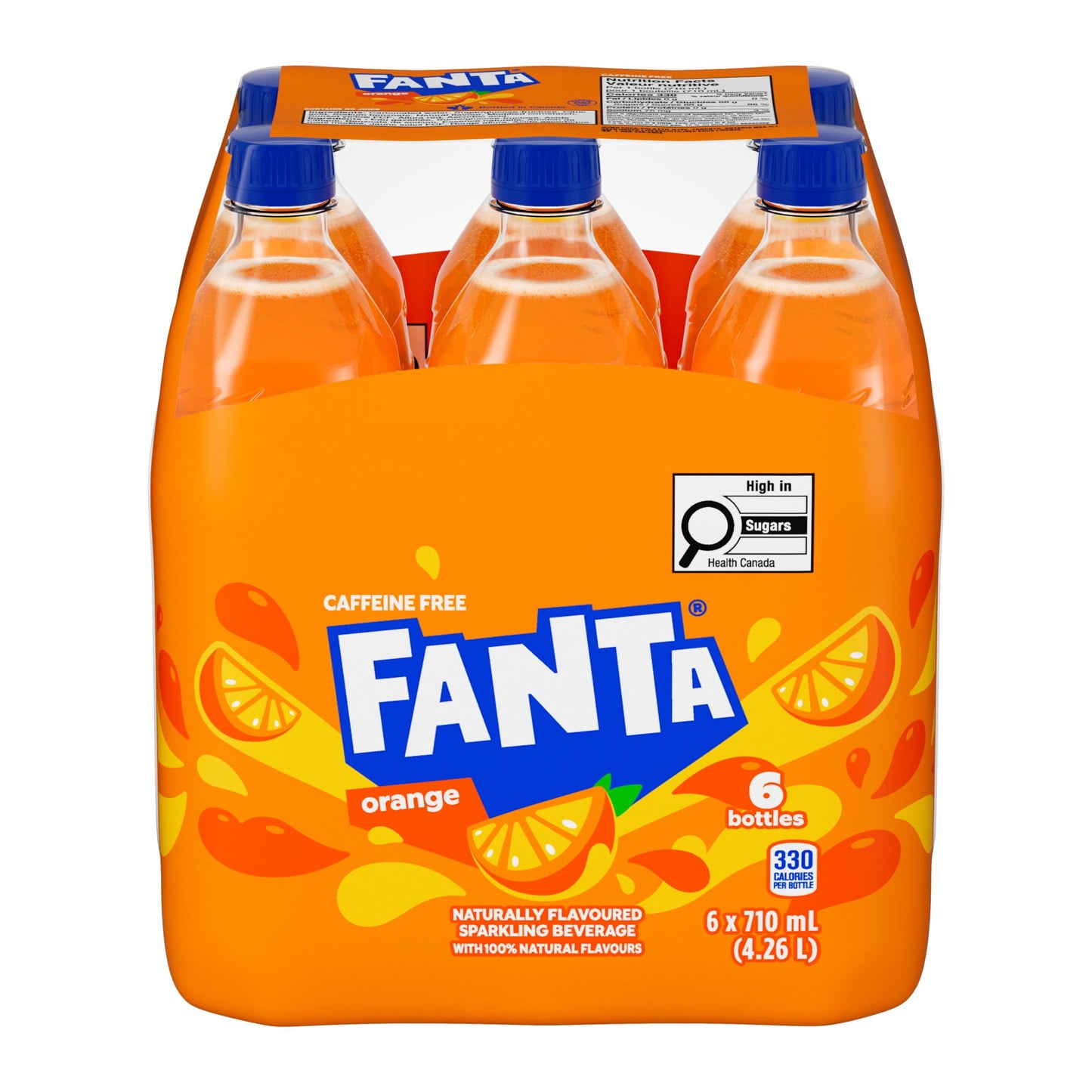 Fanta Orange Bottles, 710 mL, 6 Pack, Fanta Orange