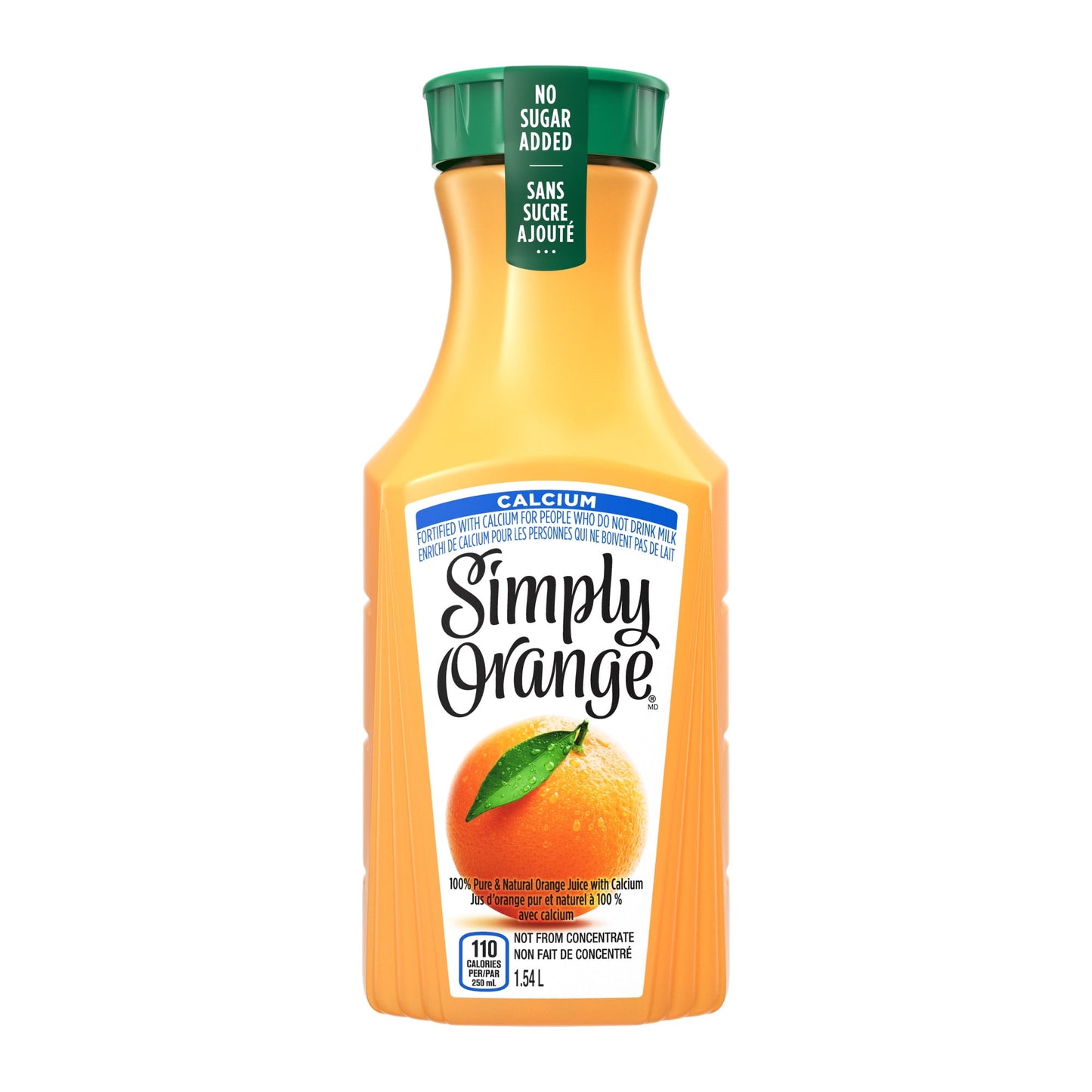 Simply Orange Calcium Bottle, 1.54 Liters, 1.54 x L