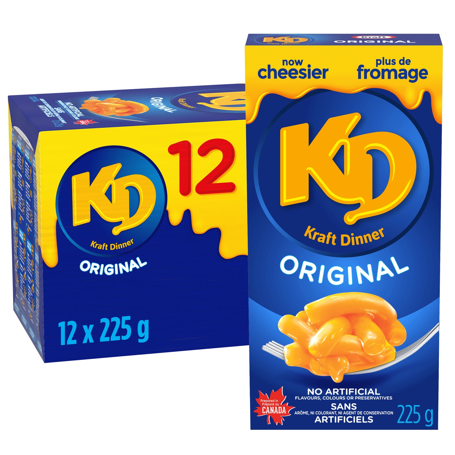 Kraft Dinner Macaroni and Cheese Dinner, 200g Box