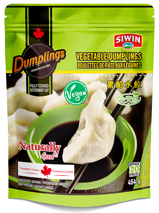 Siwin Frozen Vegetable Dumplings 454g