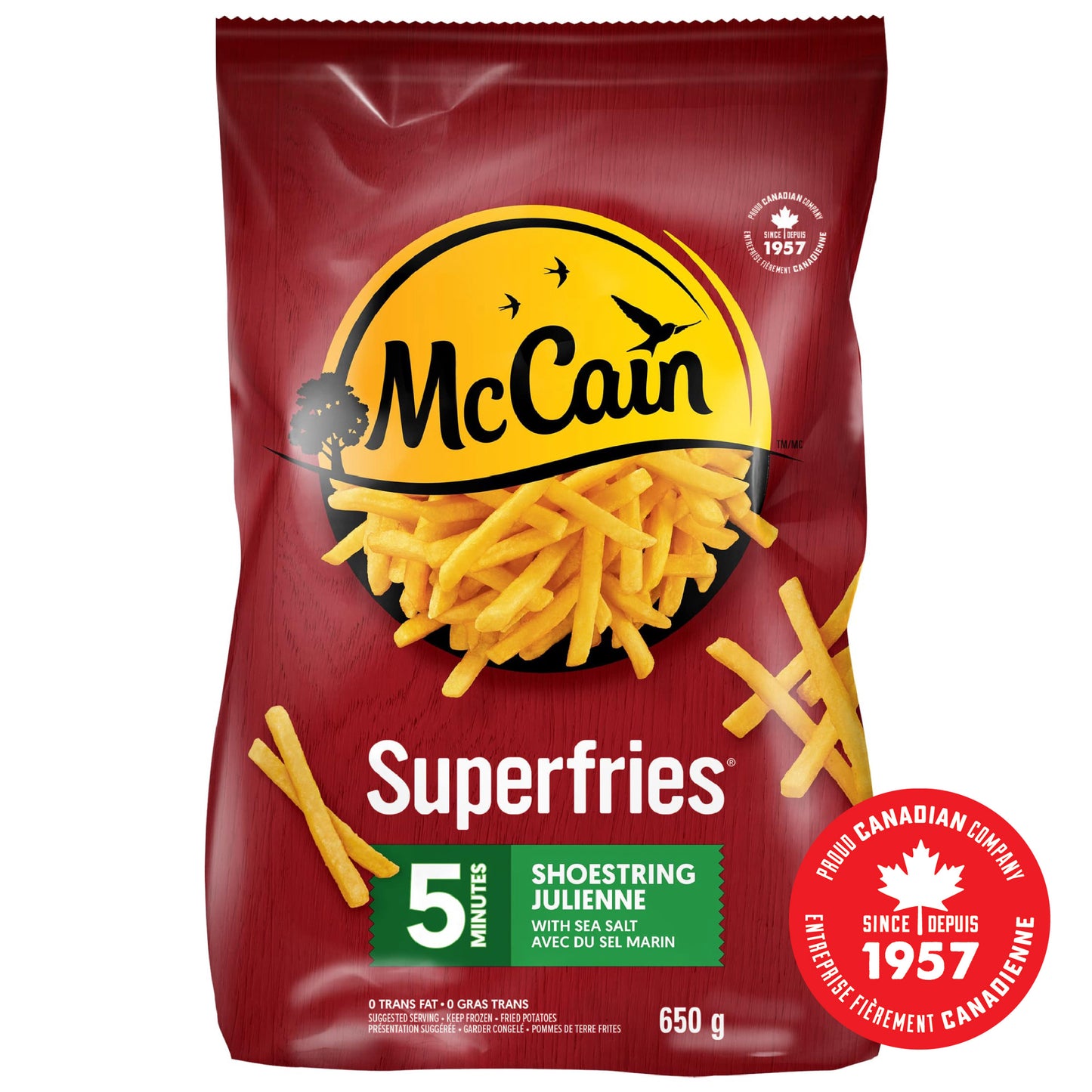 McCain® Superfries® 5 Minute Shoestring Fries, 650g