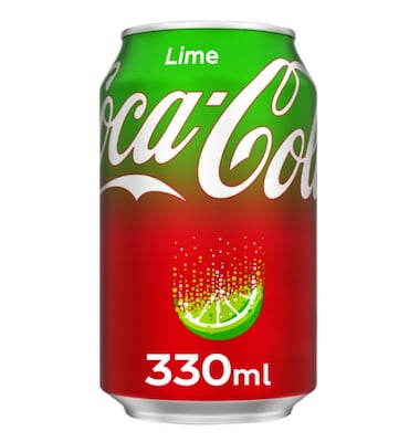 Lime Coca-Cola (UK) 330ml