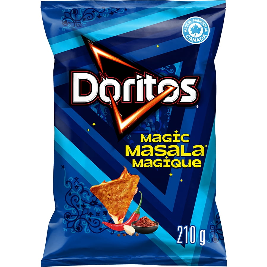 Doritos Magic Masala flavoured Tortilla Chips, 210 g.
