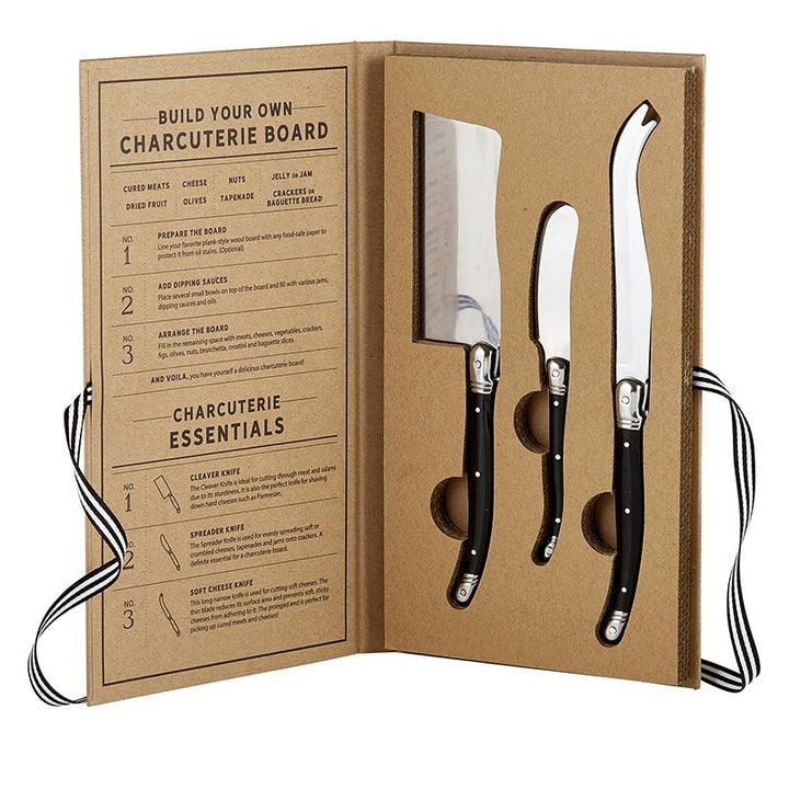 Dioliva Cardboard Book Set - Charcuterie Essentials