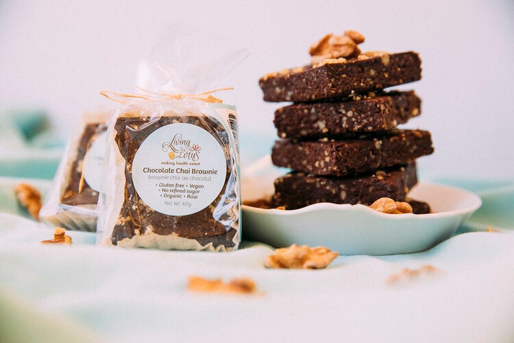 Living Lotus - CHOCOLATE CHAI BROWNIE 60g