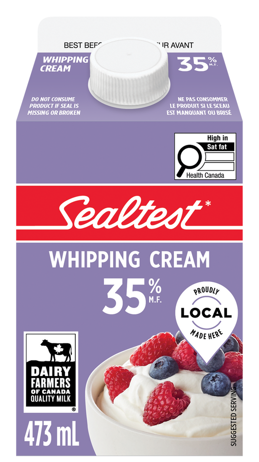 Sealtest 35% Whipping Cream, 473 mL