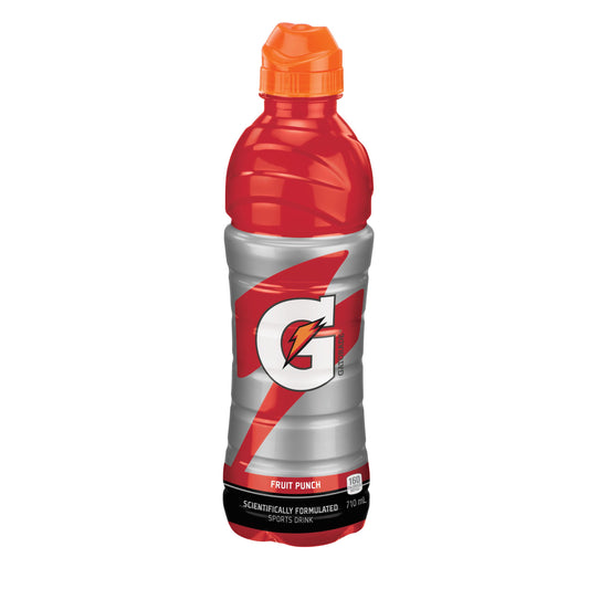 Gatorade Fruit Punch Sports Drink 710 mL, Bottle, 710mL