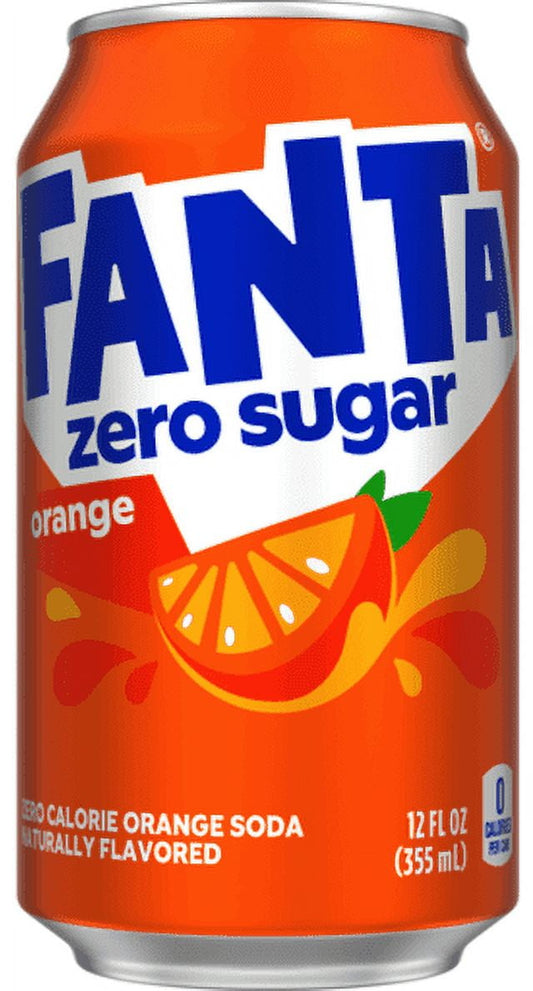 Fanta Orange Zero Sugar 355ml