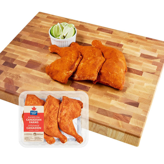 Maple Leaf Fresh Seasoned Chicken Rotisserie Legs, 3 pc