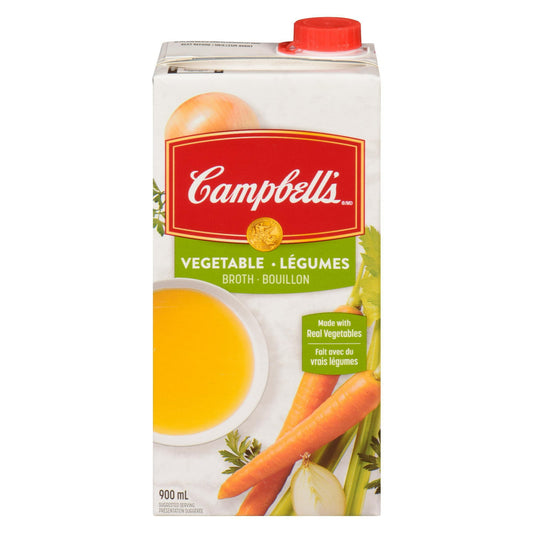 Campbell's® Ready to Use Vegetable Broth, 900 mL