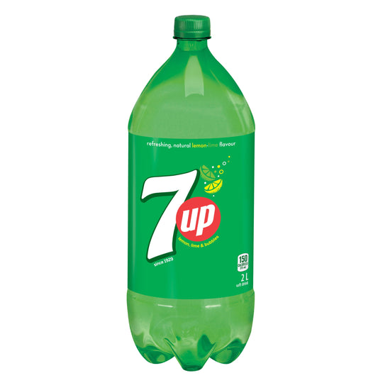 7UP Soft Drink Lemon Lime 2L, 2L
