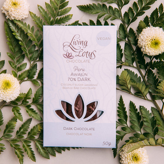 70% Peruvian Awajún Dark Chocolate 50g