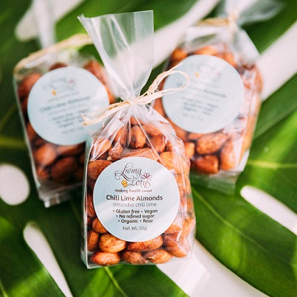 Living Lotus Chili Lime Almonds 55-200g 100g
