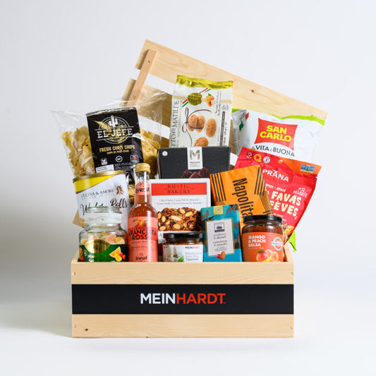 Meinhardt Fine Foods Party To Go Wood Crate