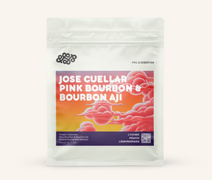 Revolver Phil & Sebastian Jose Cuellar Pink Bourbon + Bourbon Aji *Filter + Espresso*