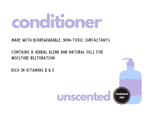 Eco Refillery Conditioner - Unscented 500mL
