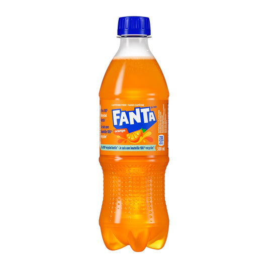 Fanta Orange Bottles, 500 mL, 500 ml