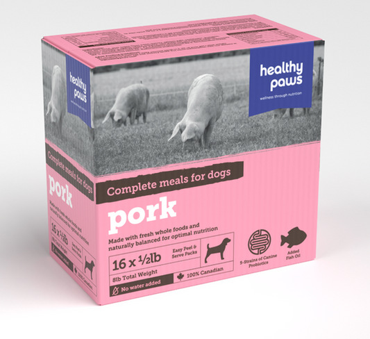 Discover Dogs Healthy Paws Complete Dinner Pork 8lb