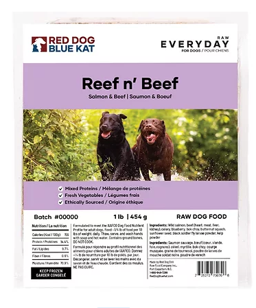 Discover Dogs RDBK Everyday Raw Reef N' Beef 1/4lb