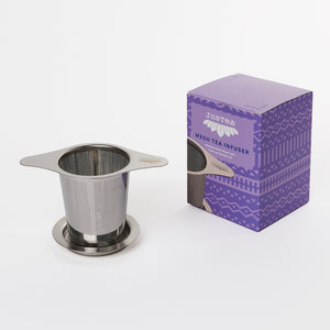 Justea Tea Infuser with Dual-use Coaster Lid