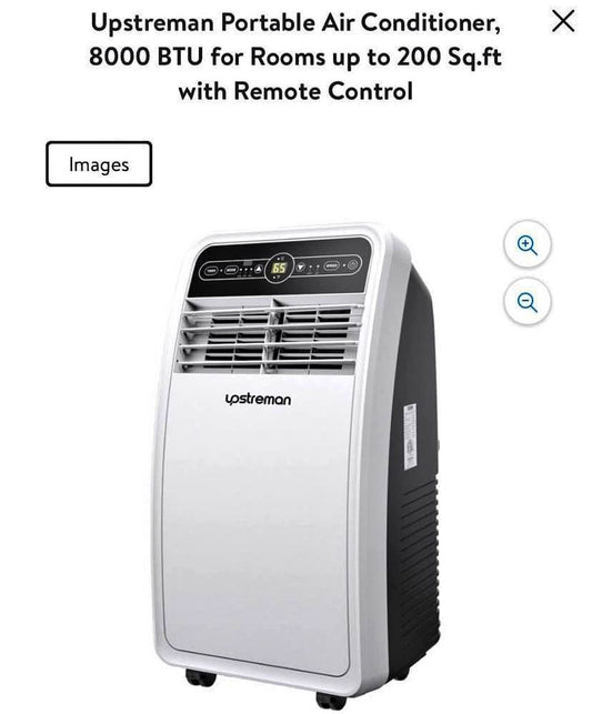 8,000BTU Air Conditioner/ Portable AC Unit
