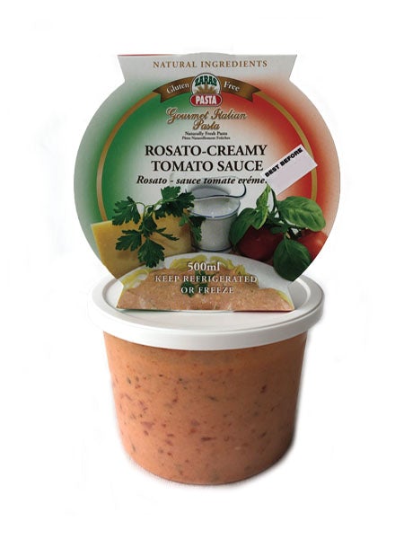 ZARA S Rosato Creamy Tomato Sauce